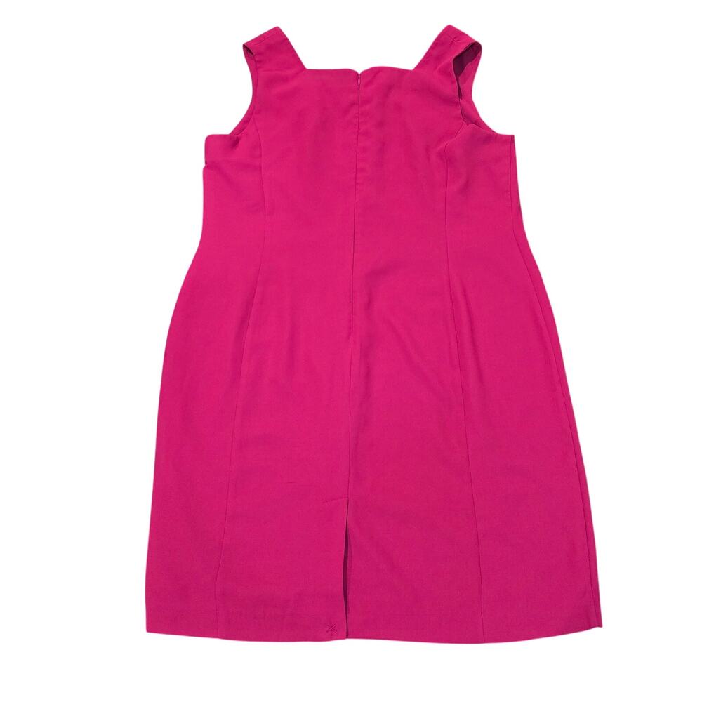 Jessica London Ruby Magenta Sheath Dress Plus Size 20 Sleeveless Workwear Career - Picture 12 of 12